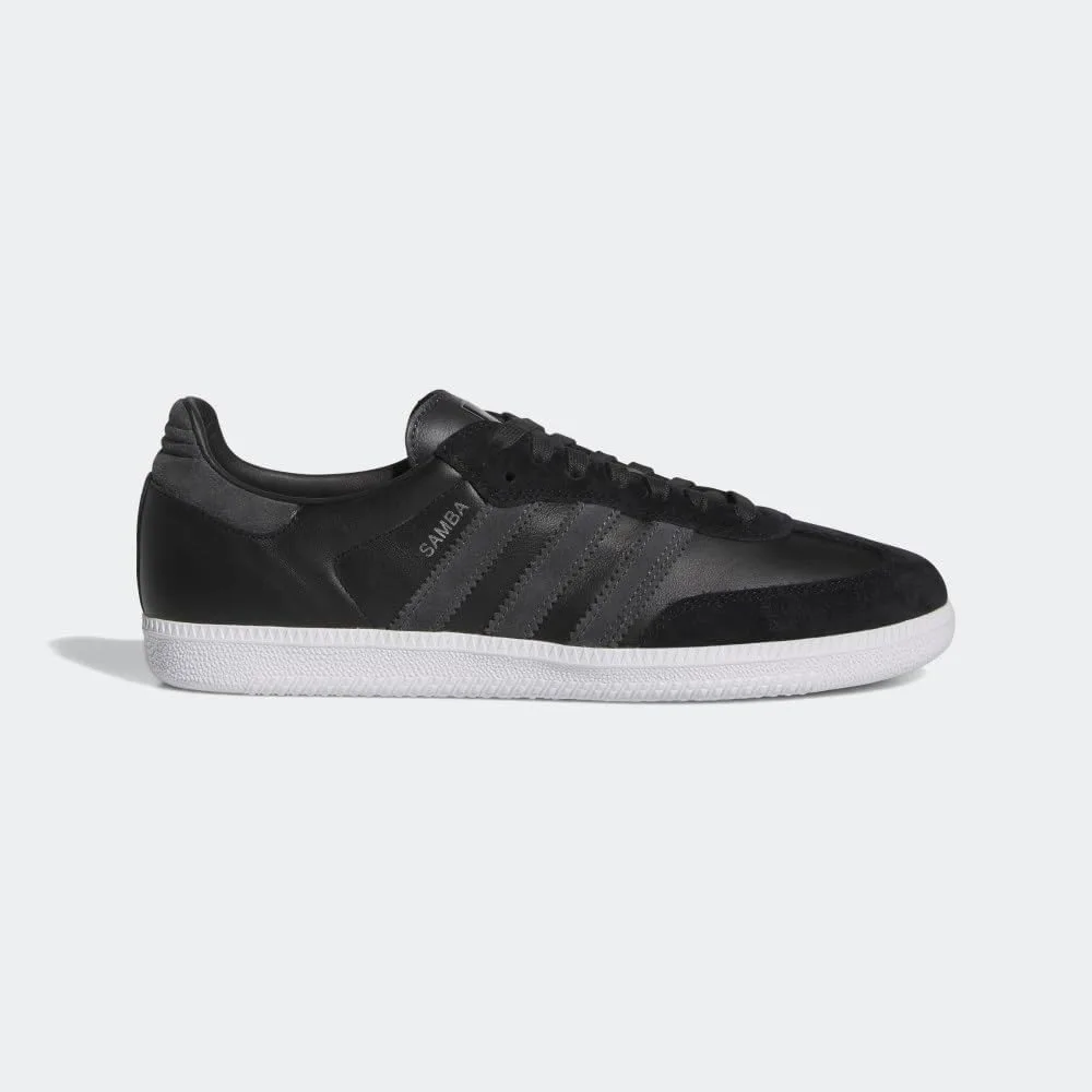 Мужские кроссовки Adidas Samba Adv, черный/металлик — фото 4