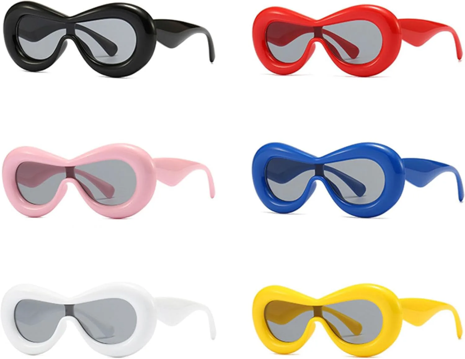 

55138 Женские солнцезащитные очки, роскошные солнцезащитные очки для леди, винтажные зеркальные очки в большой оправе, Oculos De Sol Femi TOIPASTN, C2red