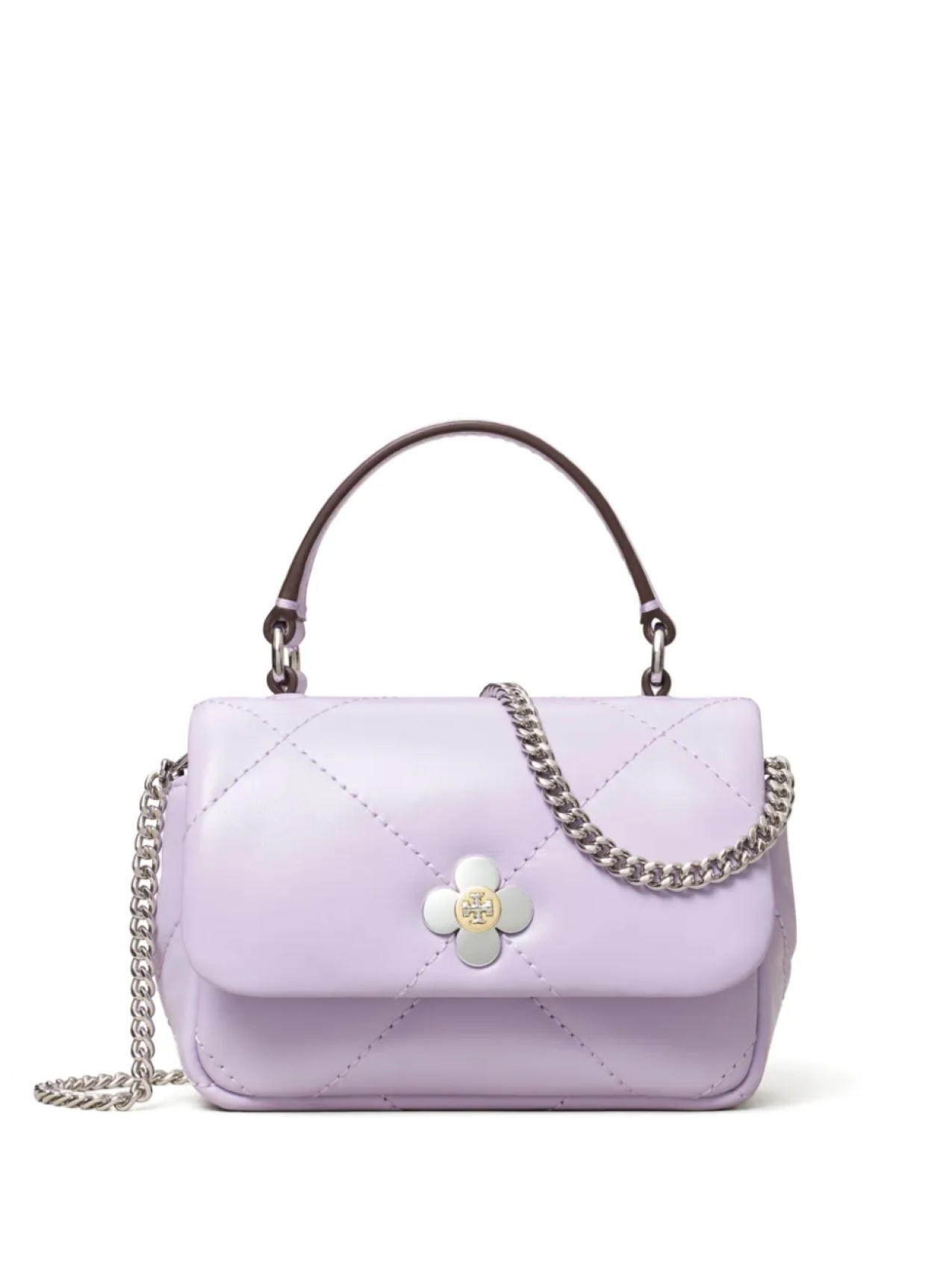 

Tory Burch мини-сумка Kira, фиолетовый