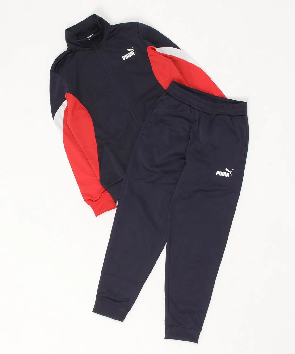 Костюм спортивный PUMA ESS BLOCK полиэстеровый, синий