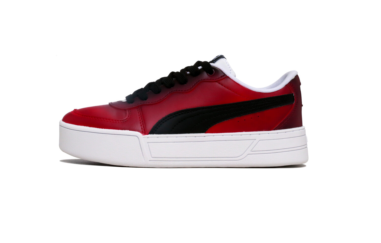 

Кроссовки Puma Skye Skateboarding Shoes Women's Low-top Black/Red, цвет Rouge
