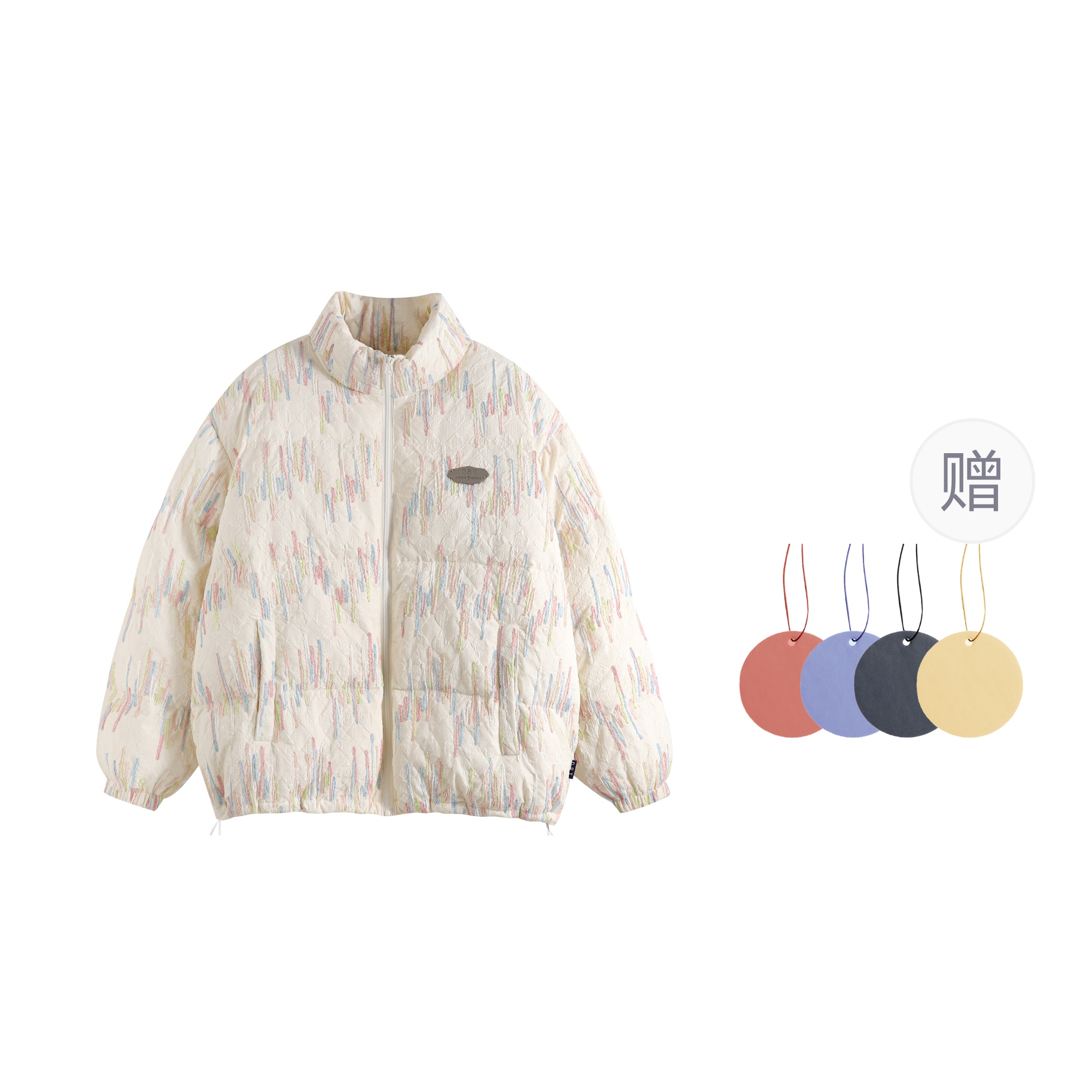 

Куртка-пуховик QSYRIS унисекс QISENYAR, 2 Pack (Beige+Yellow), Желтый, Куртка-пуховик QSYRIS унисекс QISENYAR, 2 Pack (Beige+Yellow)