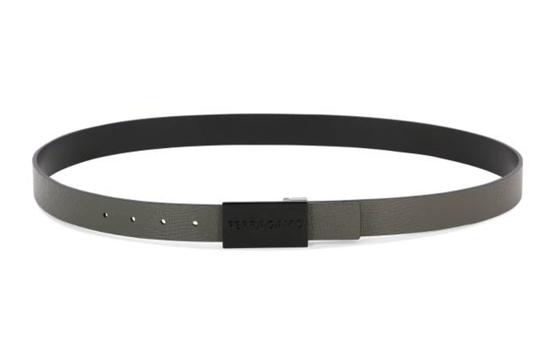 

Ferragamo Ремень реверсивный с пряжкой Logo, Black