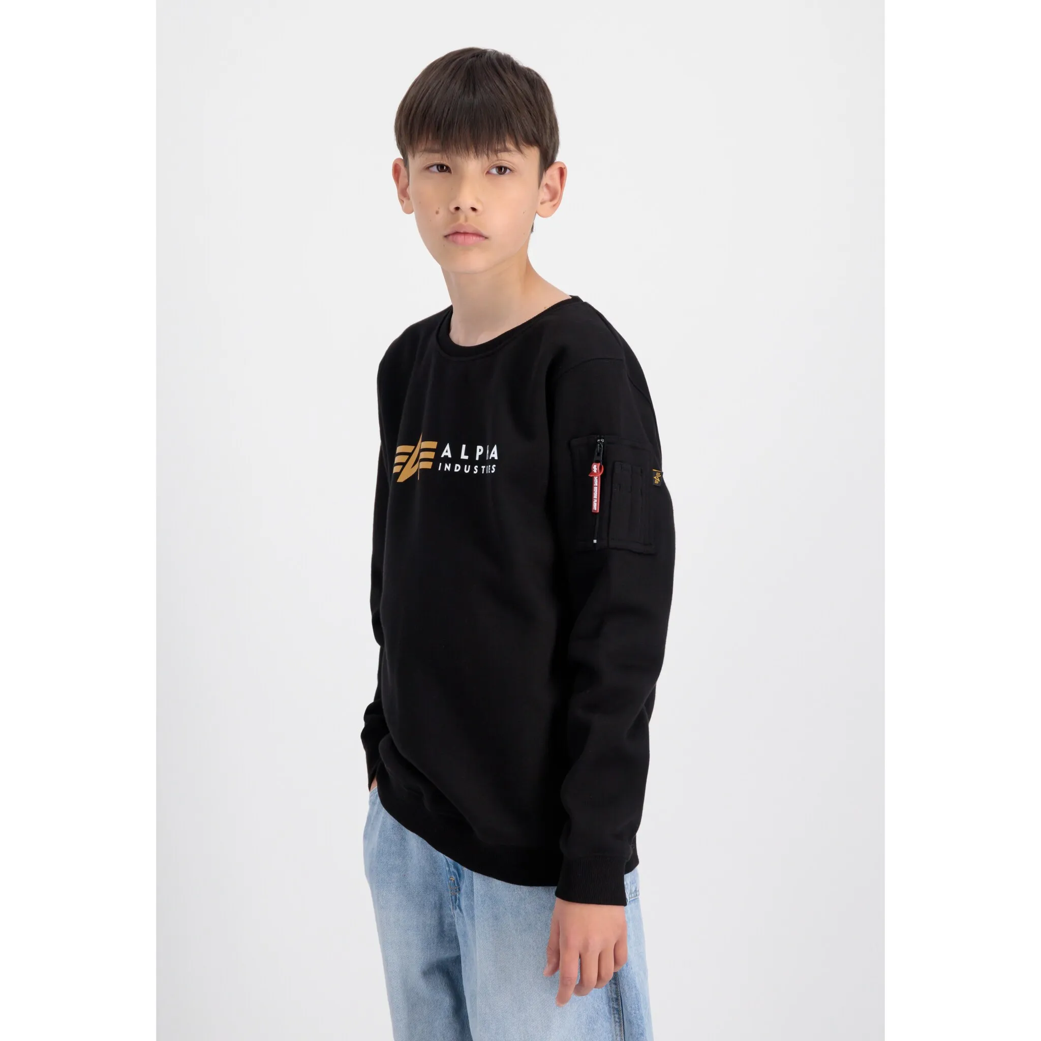 

Alpha Industries Свитер «Alpha Industries Kids - Толстовки», черный