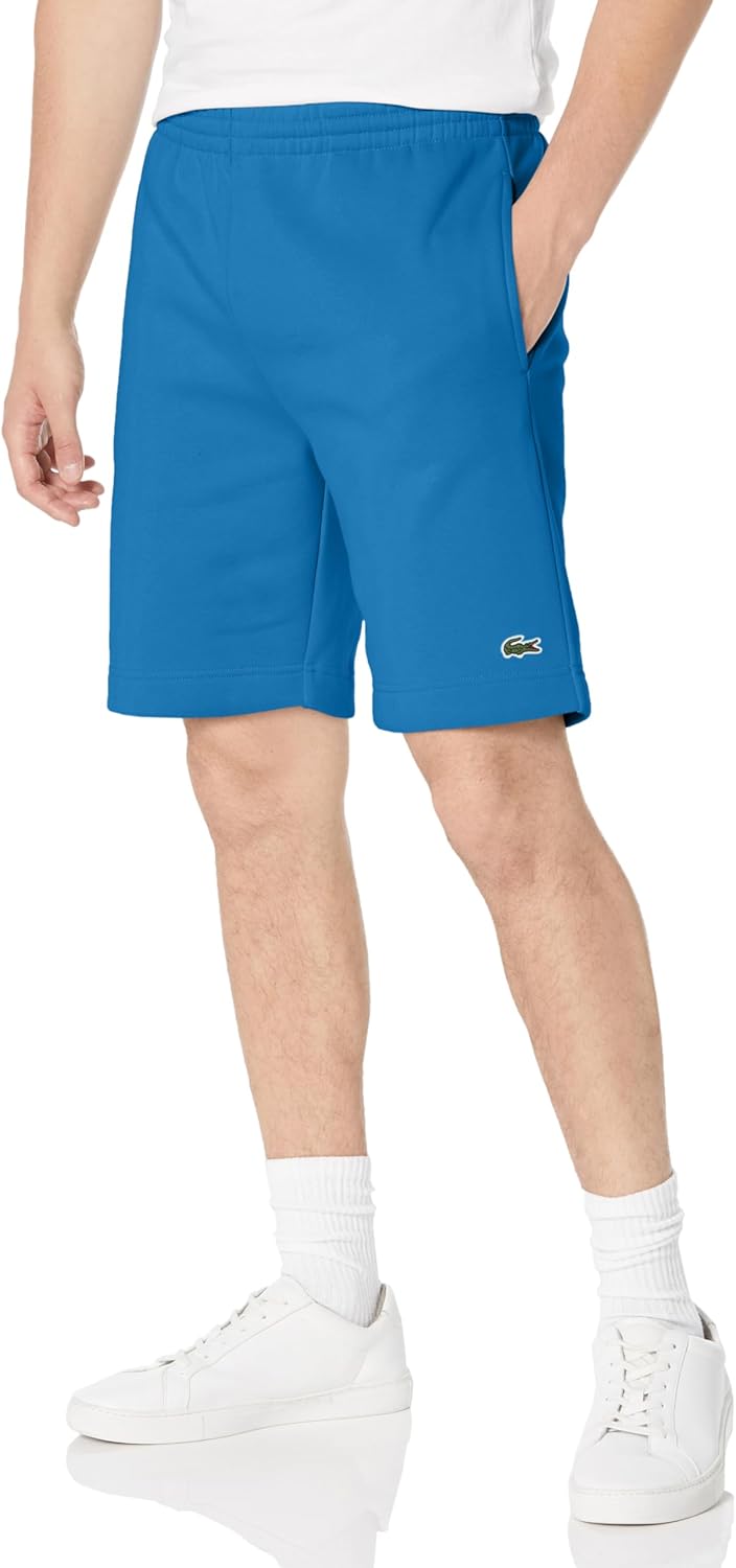 

Lacoste мужские шорты Regular Fit с регулируемой талией 4", Hilo Blue Green Croc