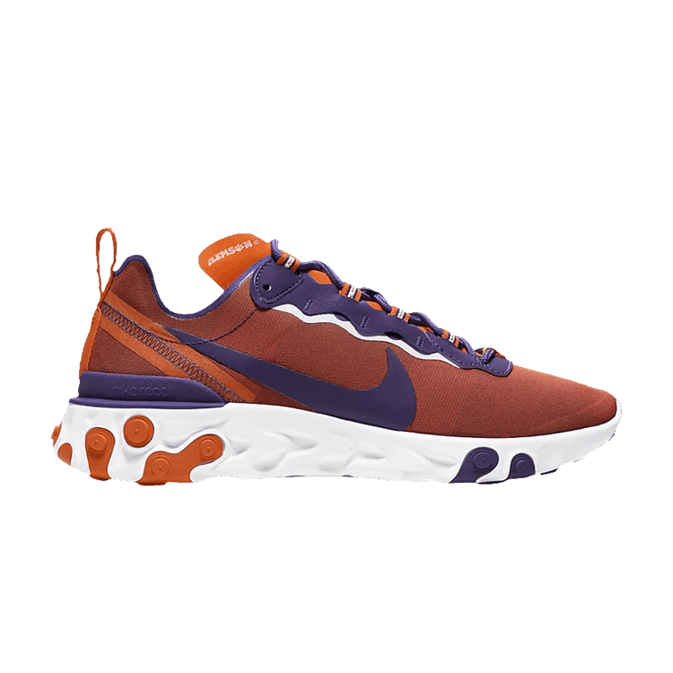 

Кроссовки Nike React Element 55 'Clemson', оранжевый