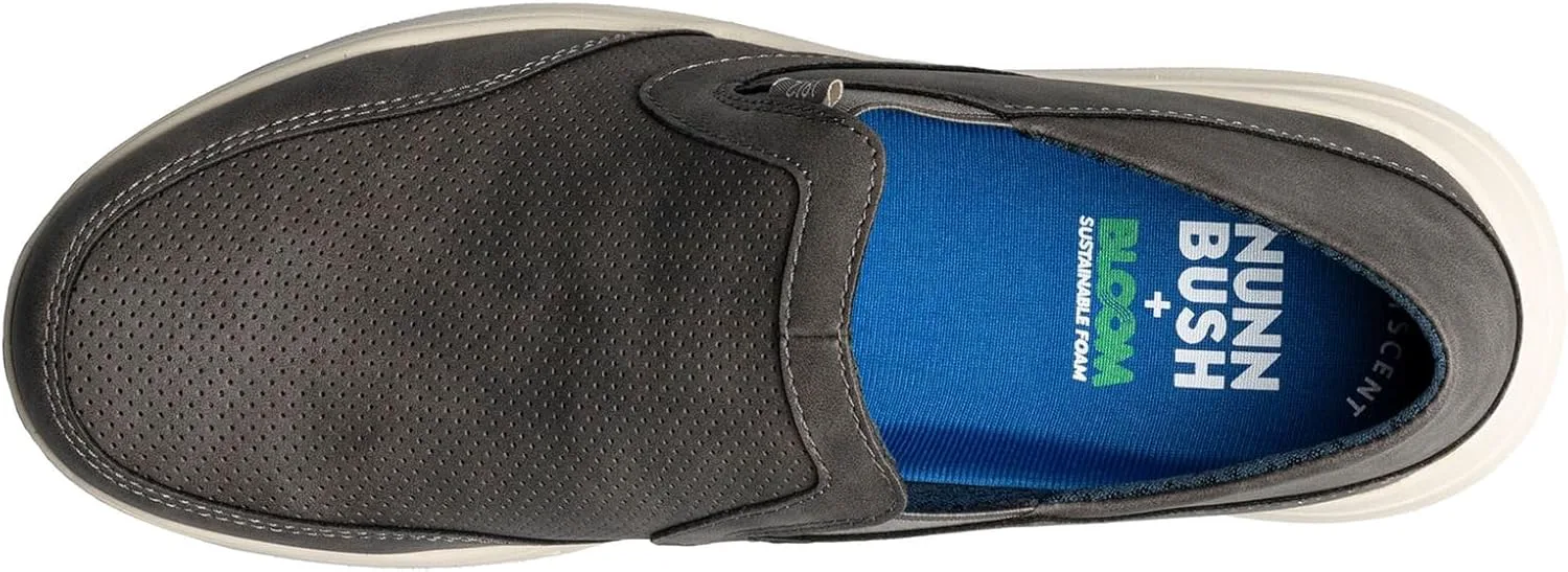 Лоферы Nunn Bush Men's, Conway EZ Slip-On, серый — фото 2