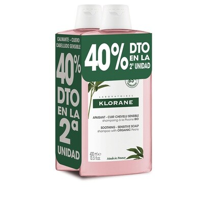 

LA PEONÍA BIO Calm Soothing Shampoo Duo 2 x 400 мл