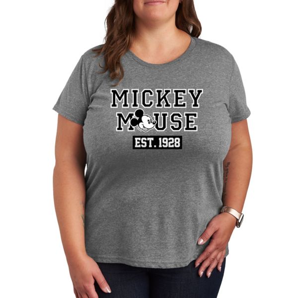 

Футболка с принтом «Микки Маус» 1928 Disney, серый