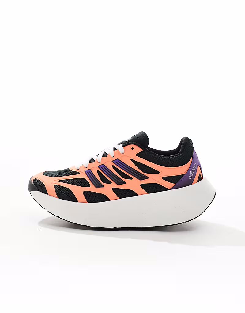 Кроссовки Adidas Originals Adizero aruku в черном цвете / активном фиолетовом цвете / s — фото 3