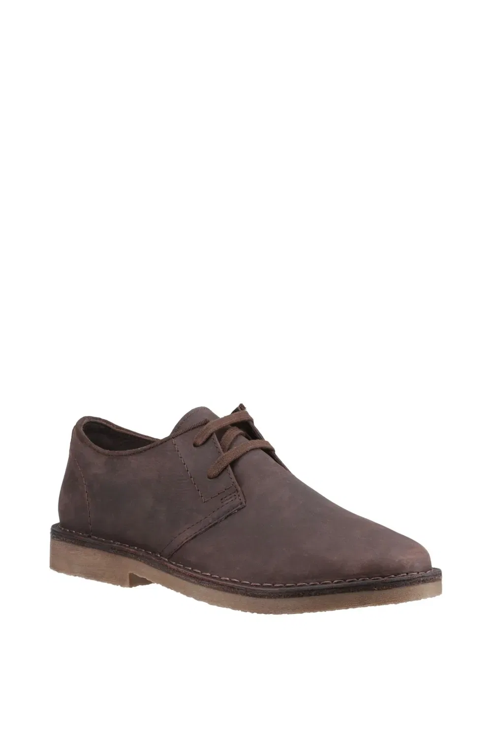 Кожаные ботинки на шнуровке Hush Puppies, коричневый