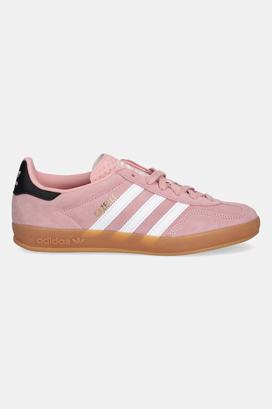 Детские кроссовки Gazelle Indoor Adidas Originals, розовый — фото 2