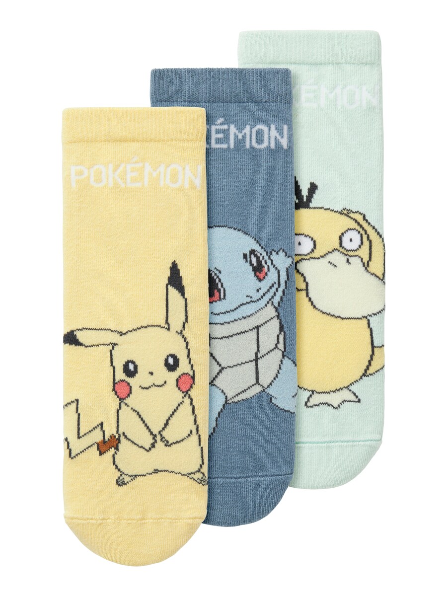 

Носки NAME IT NMMMAROF POKEMON, цвет Sapphire/Lemon yellow/Mint