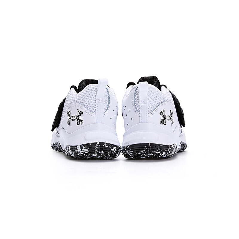 Детские баскетбольные кроссовки Kids Low-top Under Armour, белый — фото 4