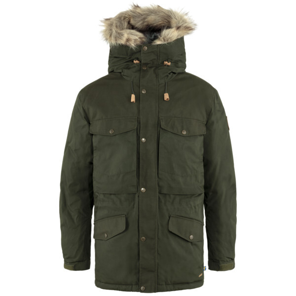 

Пуховик Fjällräven, цвет Deep Forest