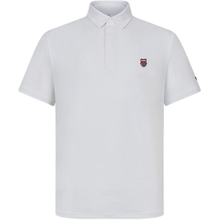 

Футболка поло KSWISS мужская Snow Peak белая K·SWISS