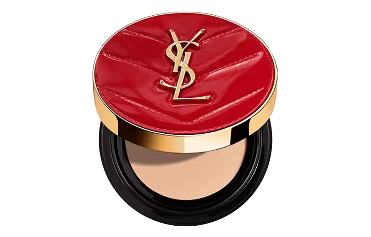 Тональный кушон Yves Saint Laurent Touche Eclat Glow Pact Cushion BR20 COOL IVORY, 12 г — фото 2