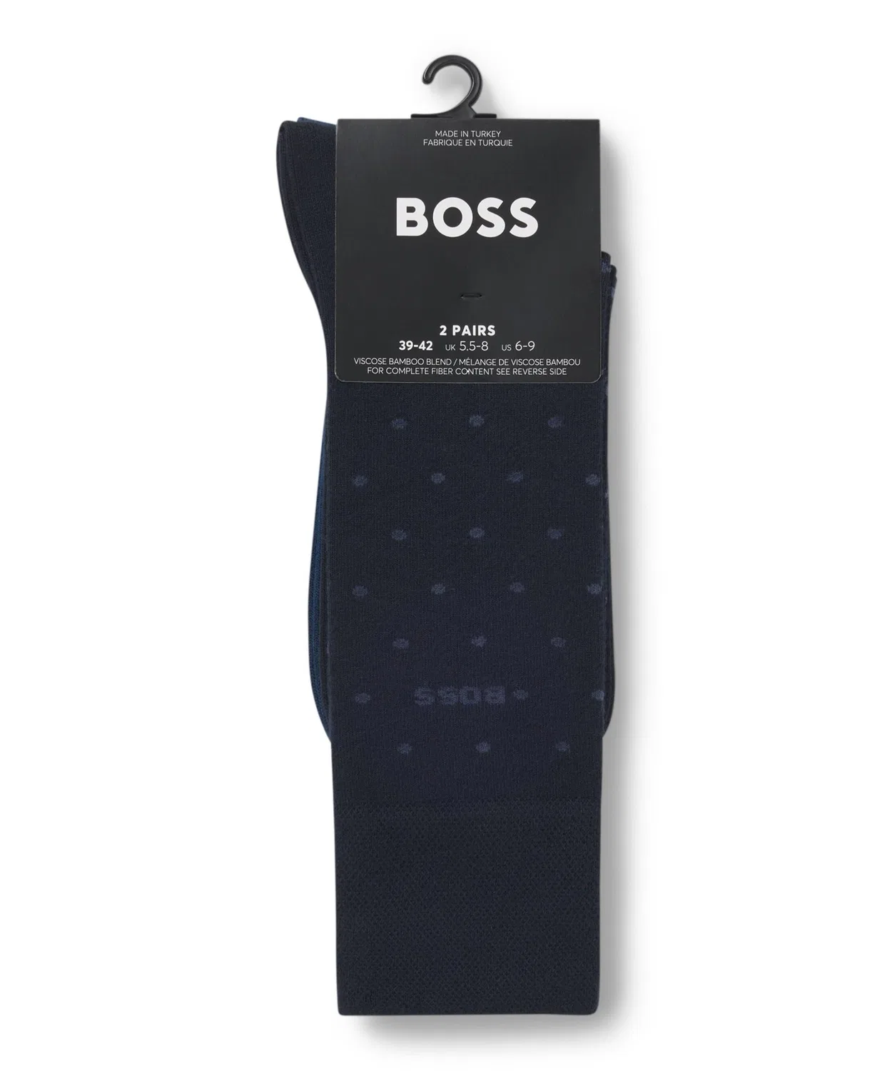 Носки 2 пары Bamboo Blend Boss Black темно-синие