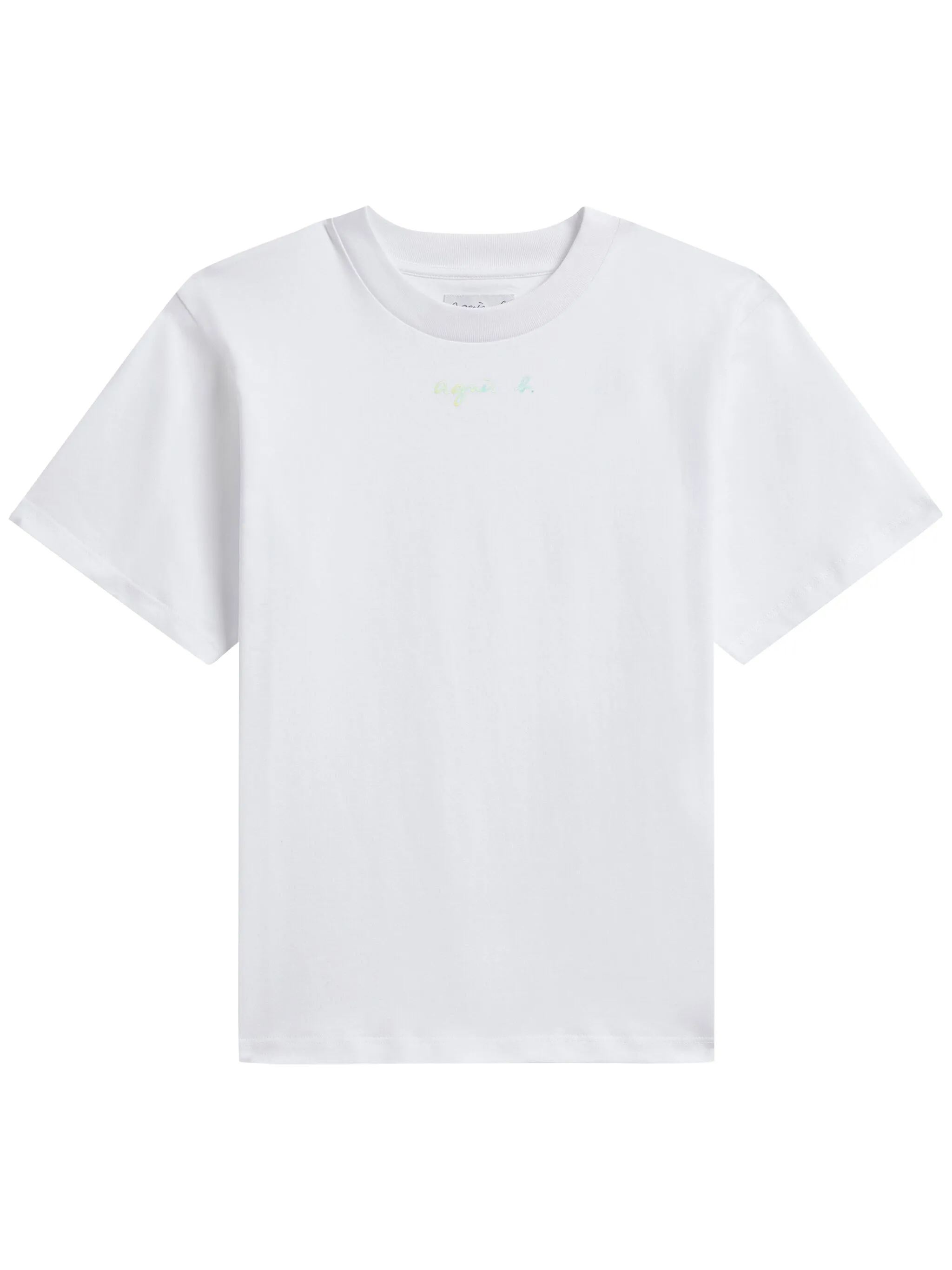 

Футболка с логотипом Agnès B., белый