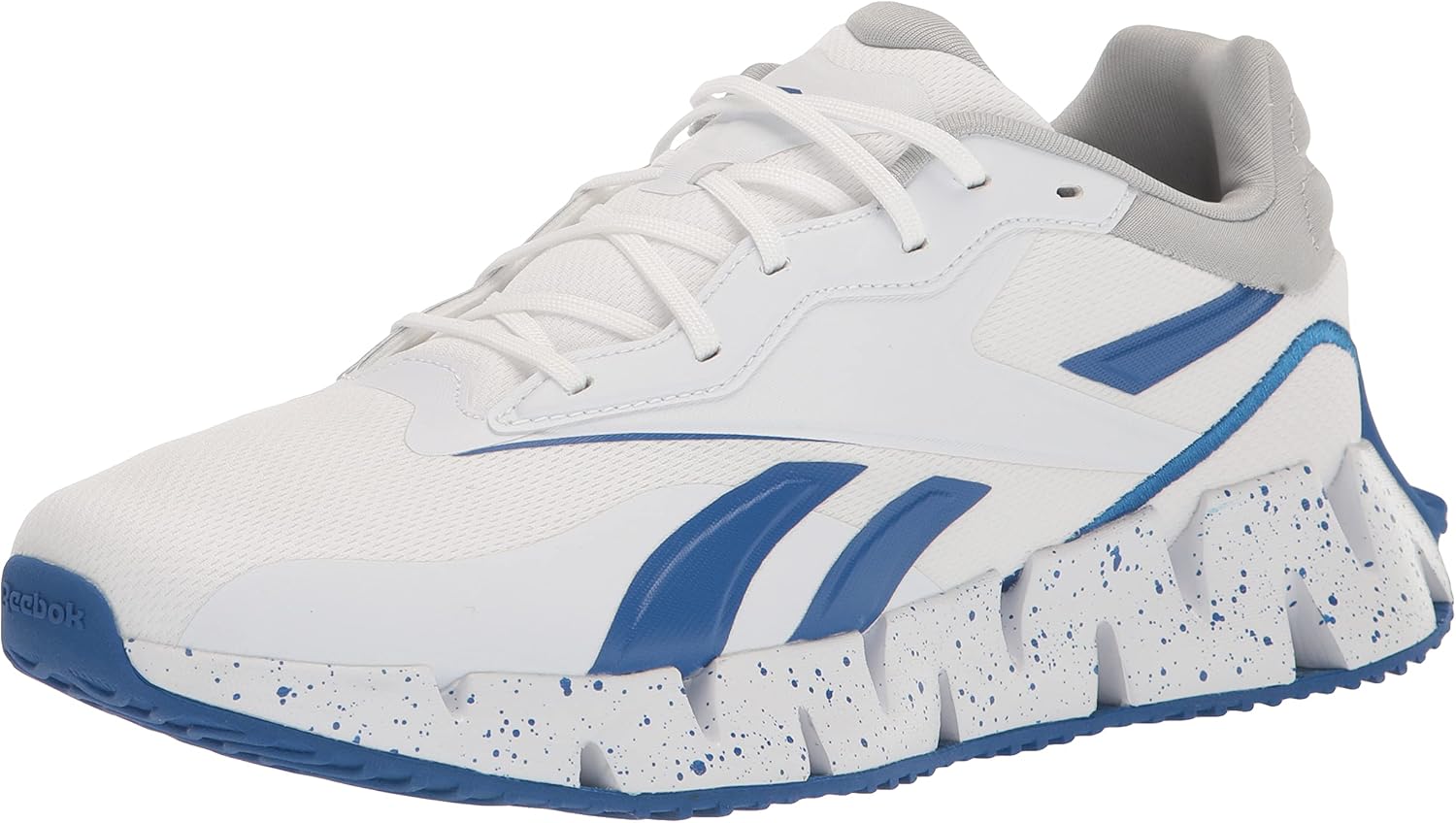

Кроссовки Reebok Unisex Adult Zig Dynamica 4, белый/синий/серый