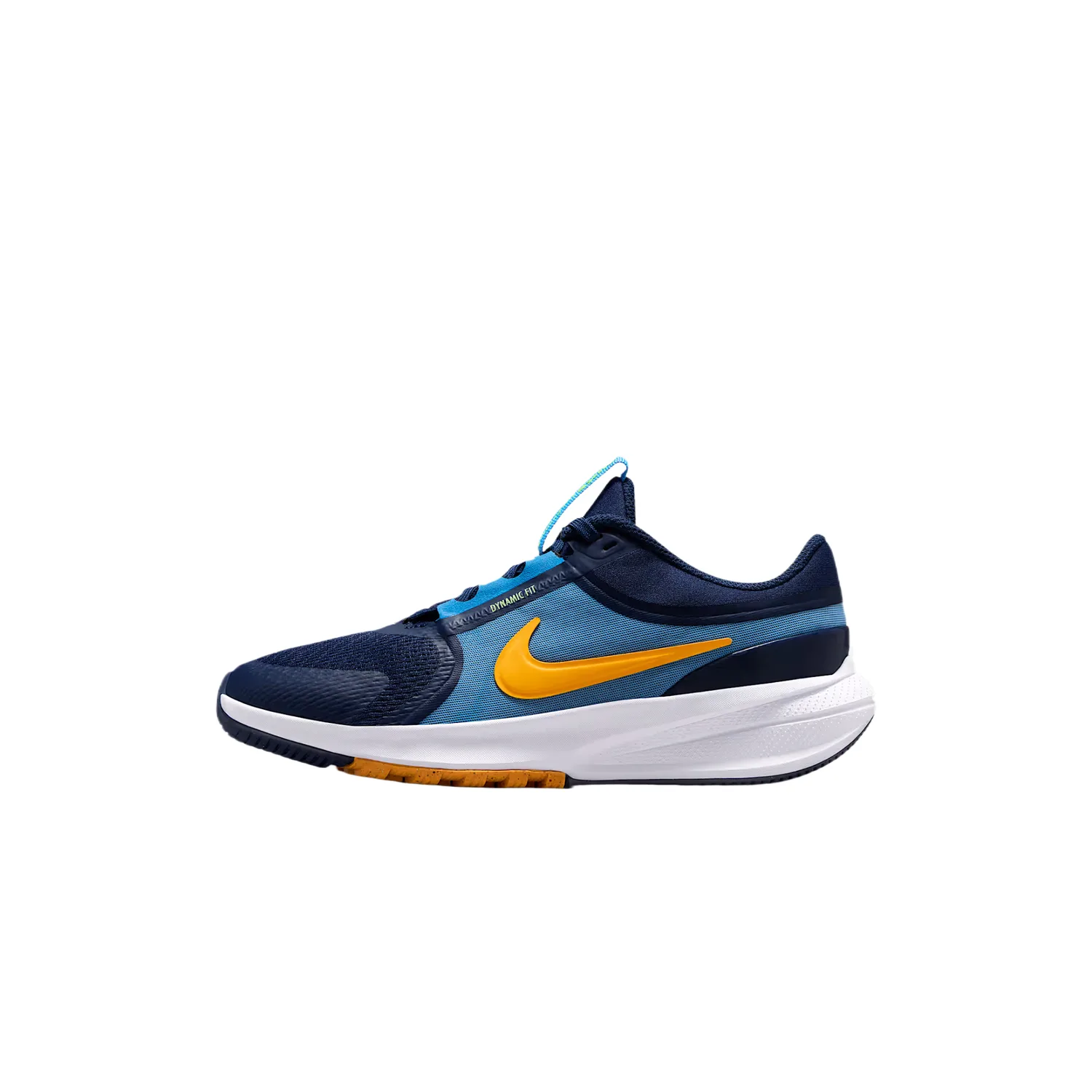 Star Runner 5 Breathable Low top детские кроссовки для бега Unisex Nike, midnight синий/university синий/bright оранжевый/laser оранжевый
