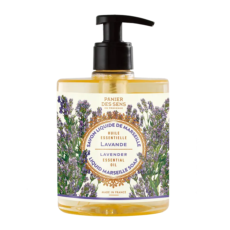 PANIER DES SENS Ароматный гель для душа увлажняющий очищающий 500ml Lavender — фото 2