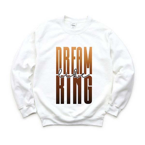 

Женский графический свитшот Dream like king Simply Sage Market, White