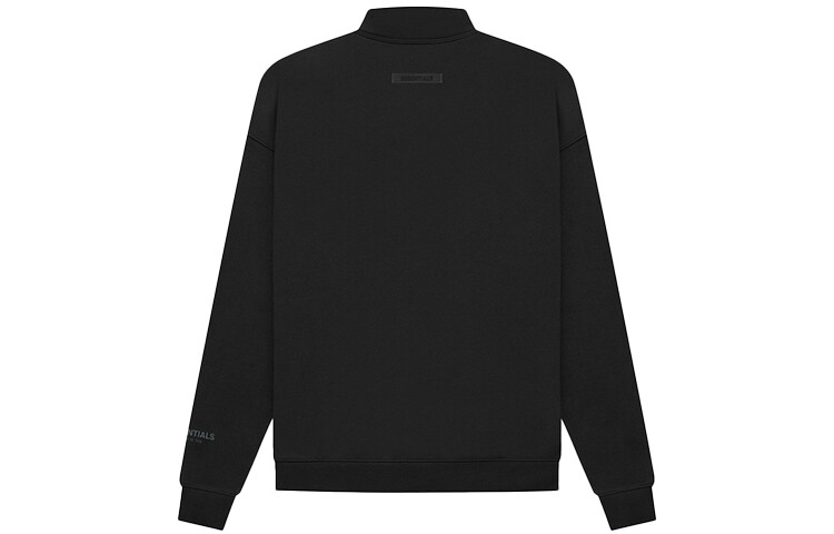 FW21 Толстовка унисекс черная Fear Of God Essentials, черный — фото 2