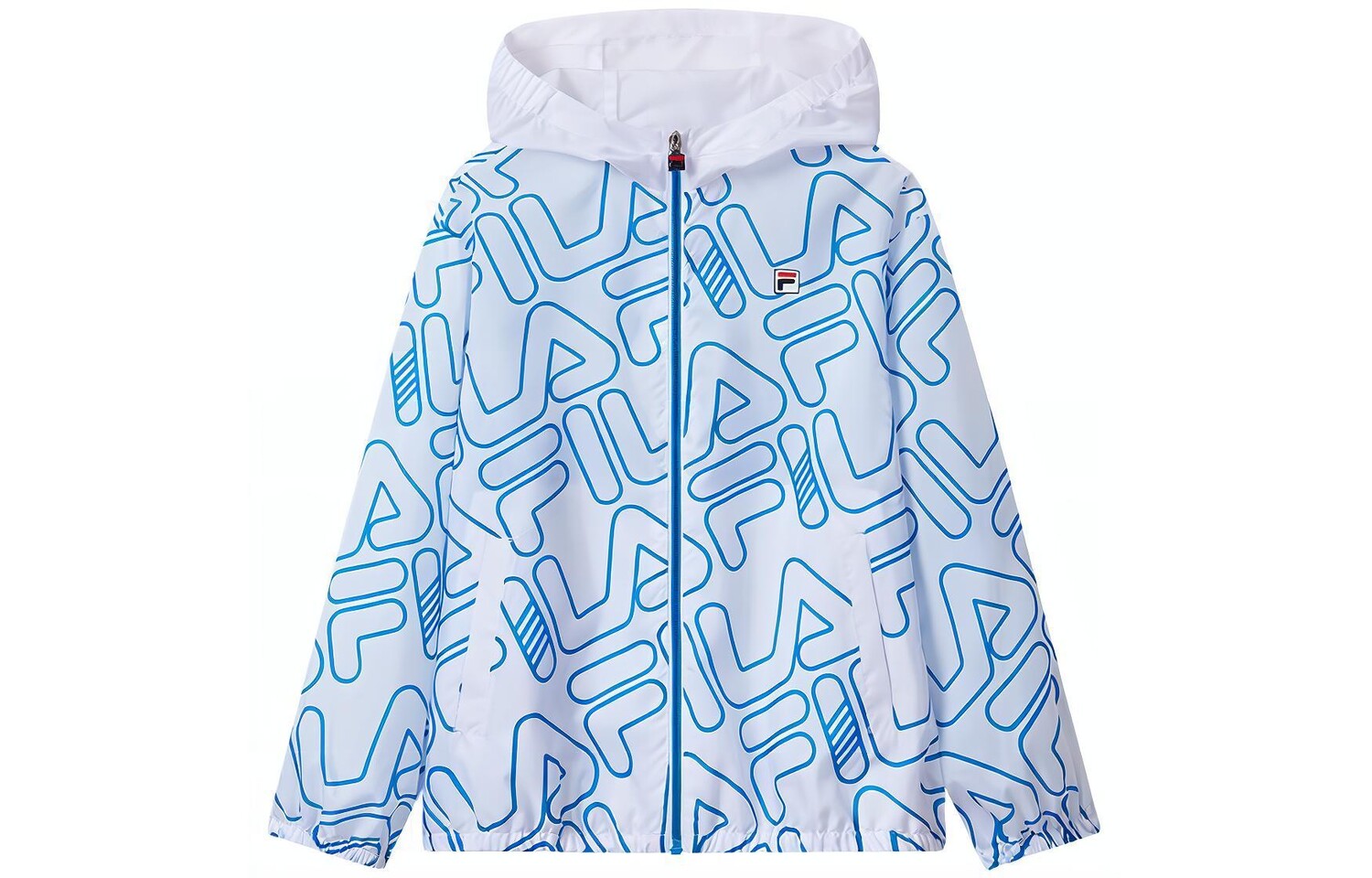 

Ветровка FILA, голубой/белый