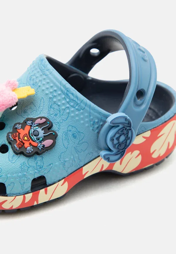 Тапочки Stitch Crocs, разноцветные — фото 3