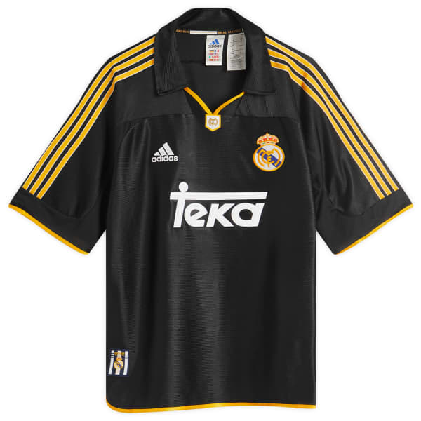 

Real madrid 99/00 выездная футболка Adidas, черный
