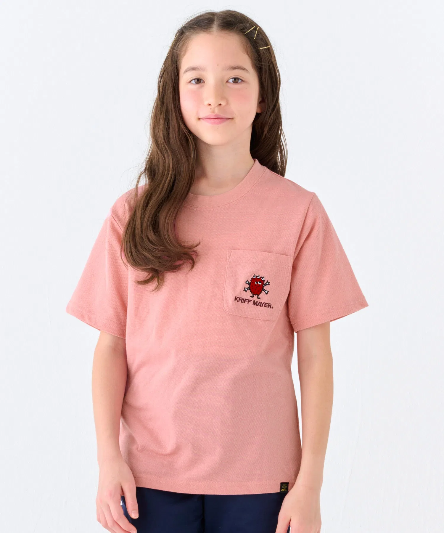 Детская футболка KRIFF MAYER Kid's Collection ナノカノコポケT(モンスター)
