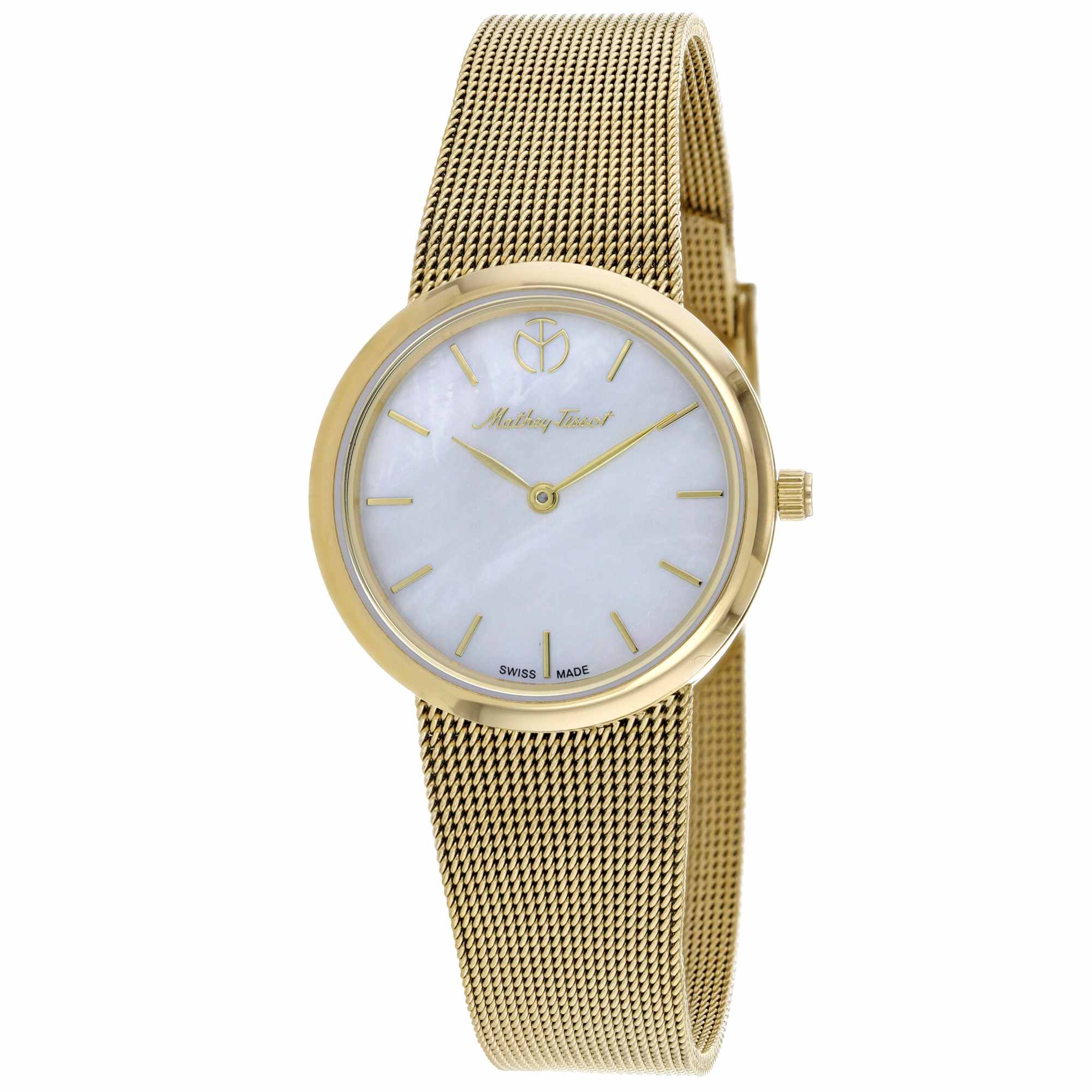 

Женские часы Mathey Tissot Milly с перламутровым циферблатом Mathey Tissot, Mother Of Pearl