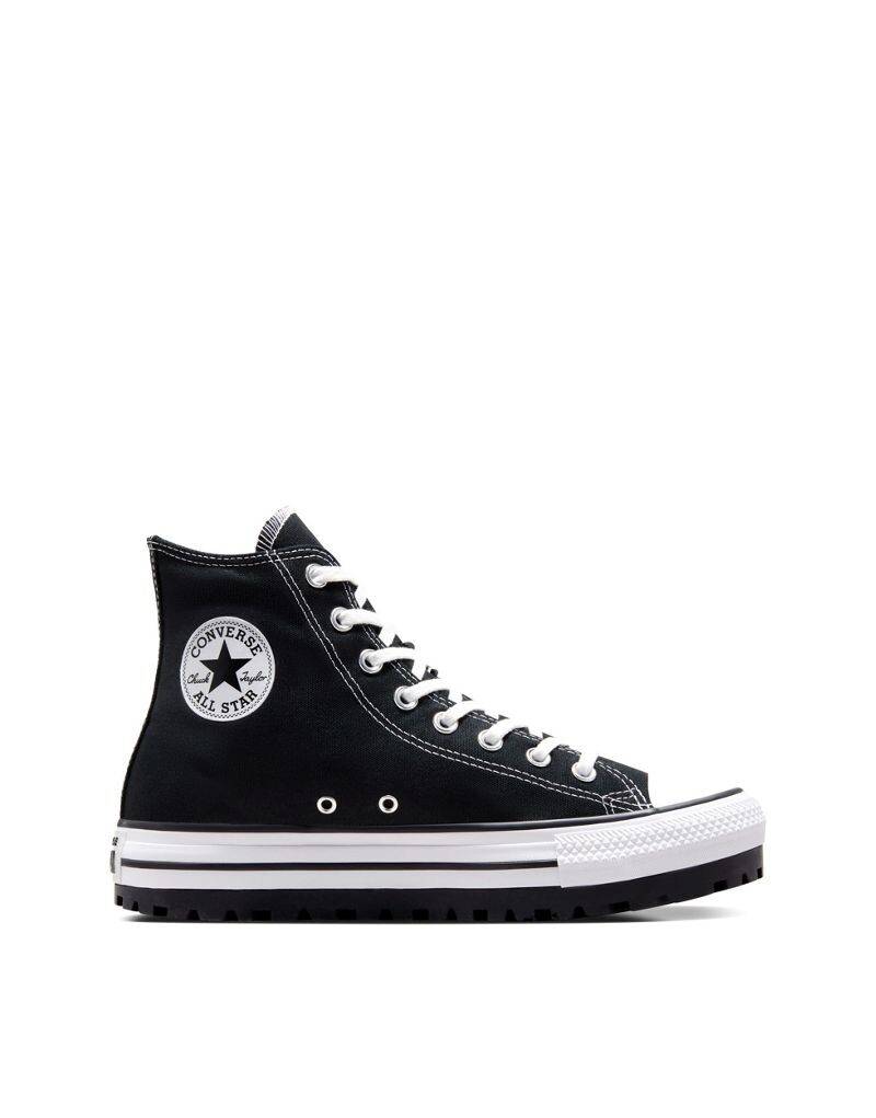 Черные/белые/черные кеды Converse Chuck Taylor All Star City Trek