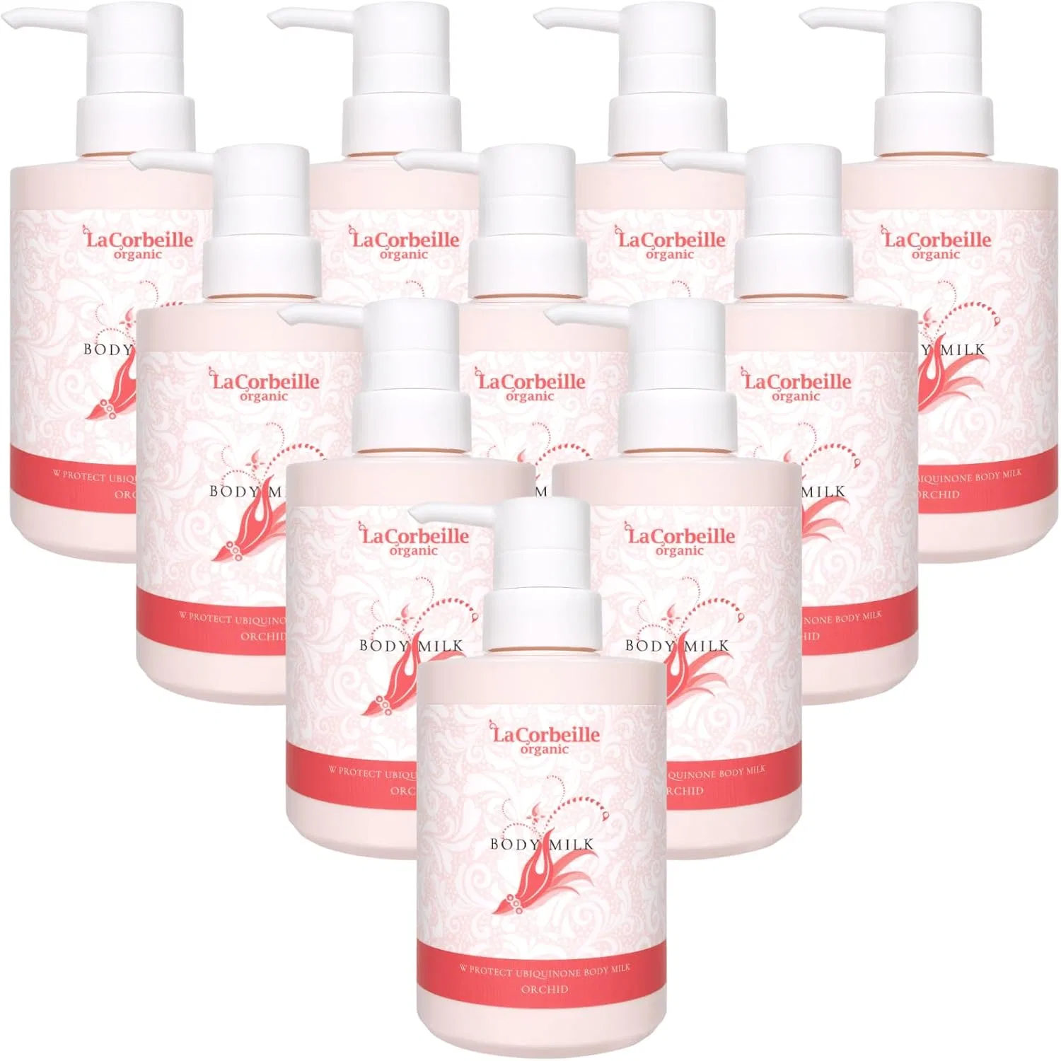 Лосьон для тела увлажняющий La Corbeille W Protect Ubiquinone, 400 мл, аромат орхидеи Lacorbeille