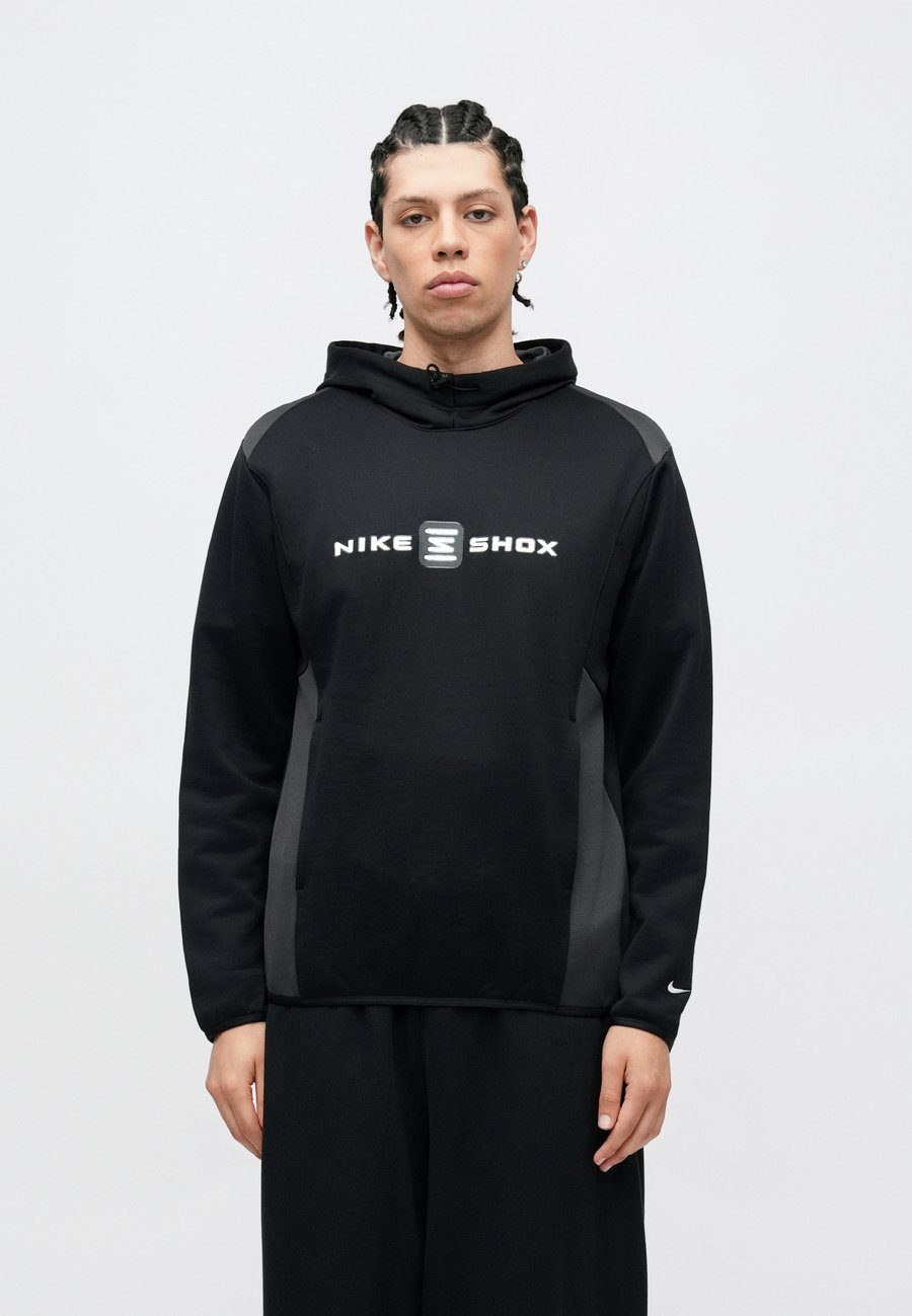 Толстовка Nike Sportswear HOODIE, Black/Anthracite/Black — фото 4