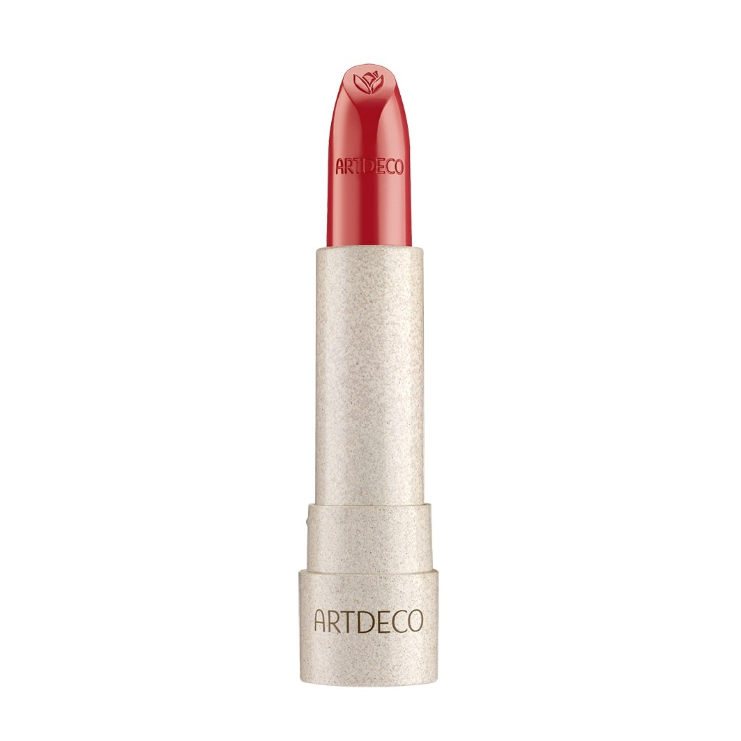 

Помада для губ green couture natural cream lipstick Artdeco, 607 - red tulip, вес 4 гр.