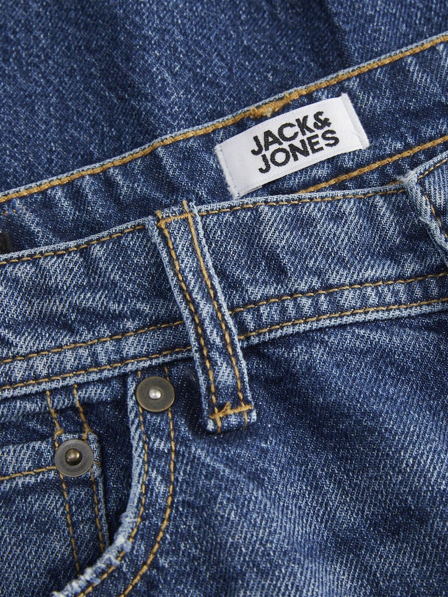 Обычные джинсы Jack & Jones Junior JJIChris JJIOriginal, Blue Denim — фото 4