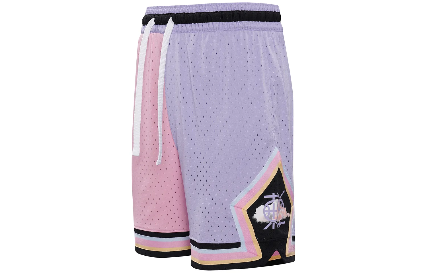 Jordan Спортивные шорты мужские Ice Beauty лиловые — фото 4