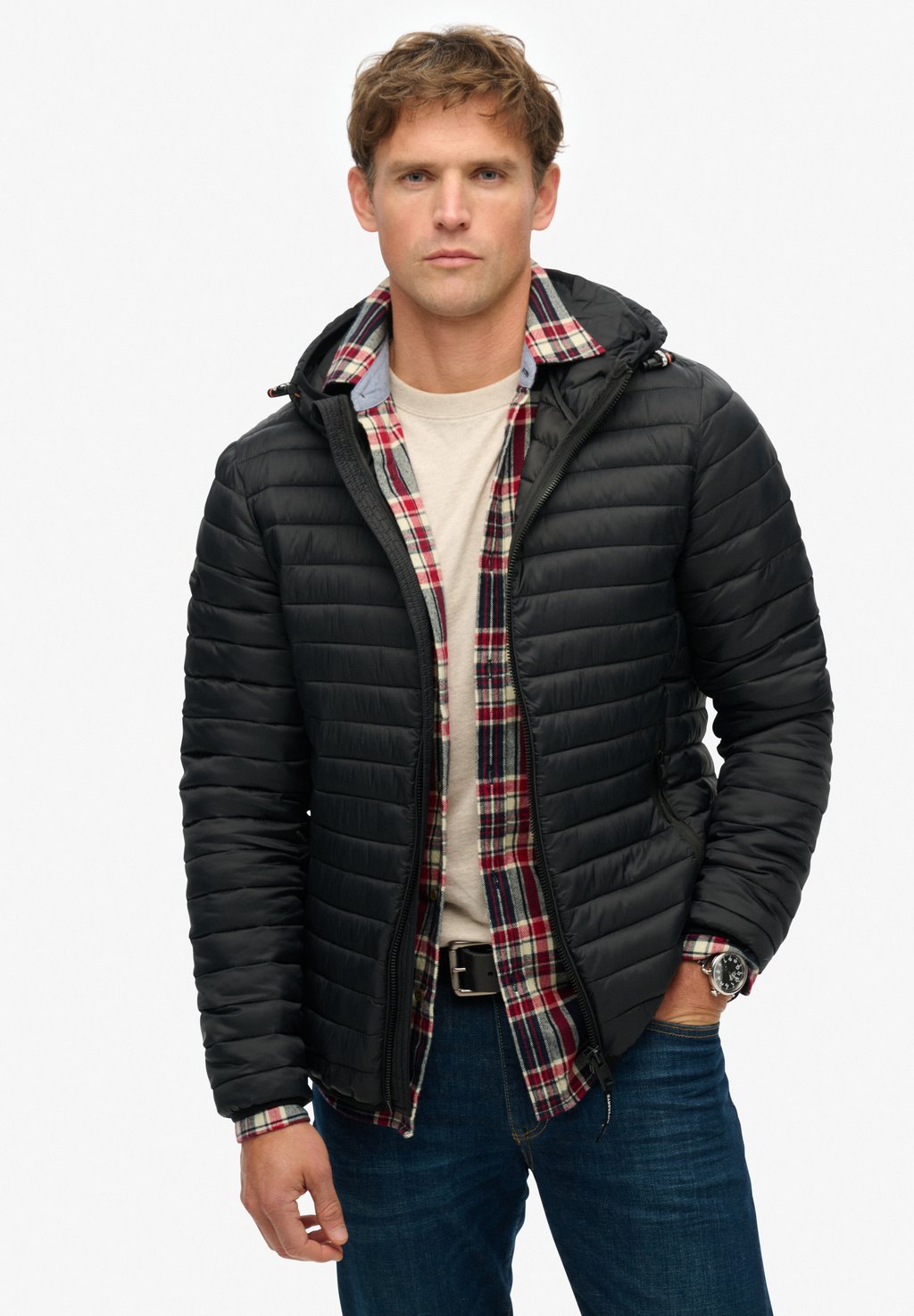 

Зимняя куртка HOODED FUJI LITE Superdry, цвет Jet Black, Черный, Зимняя куртка HOODED FUJI LITE Superdry, цвет Jet Black