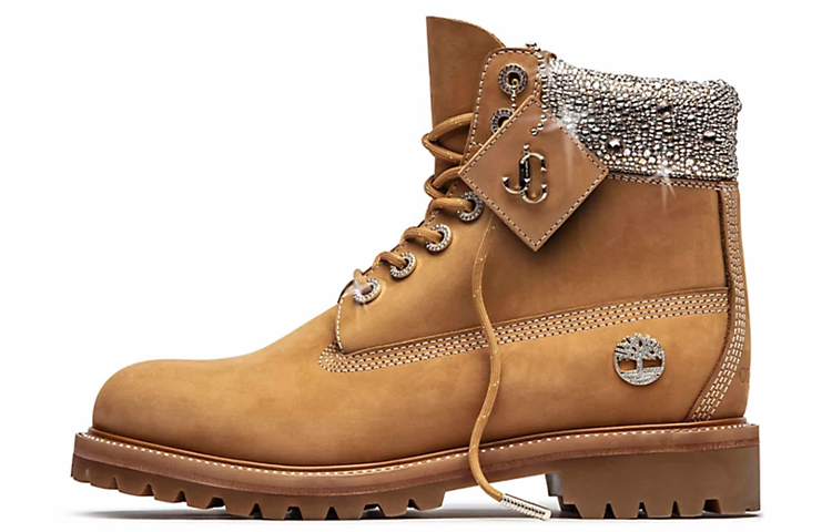 

Ботинки Jimmy Choo X Timberland Outdoor Boots Men Wheat