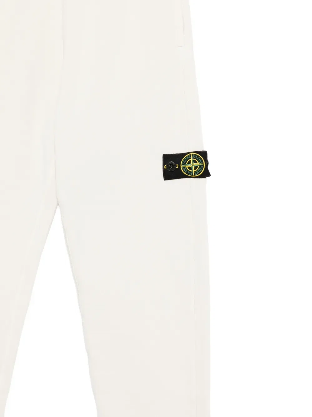 Спортивные брюки с эластичным поясом Stone Island Junior, нейтральный — фото 3