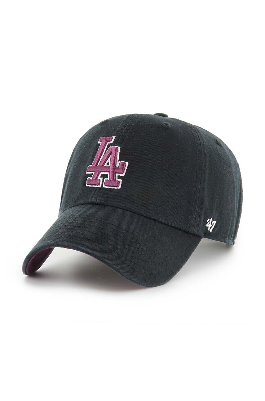 

Хлопковая бейсболка 47 бренда MLB Los Angeles Dodgers 47 Brand, черный