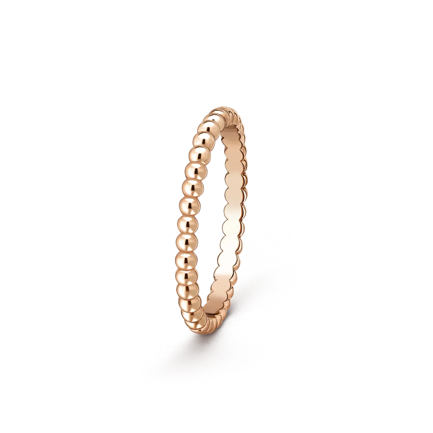

Кольцо Van Cleef & Arpels Perlée pearls of gold, маленькая модель, 18-ct розовое золото
