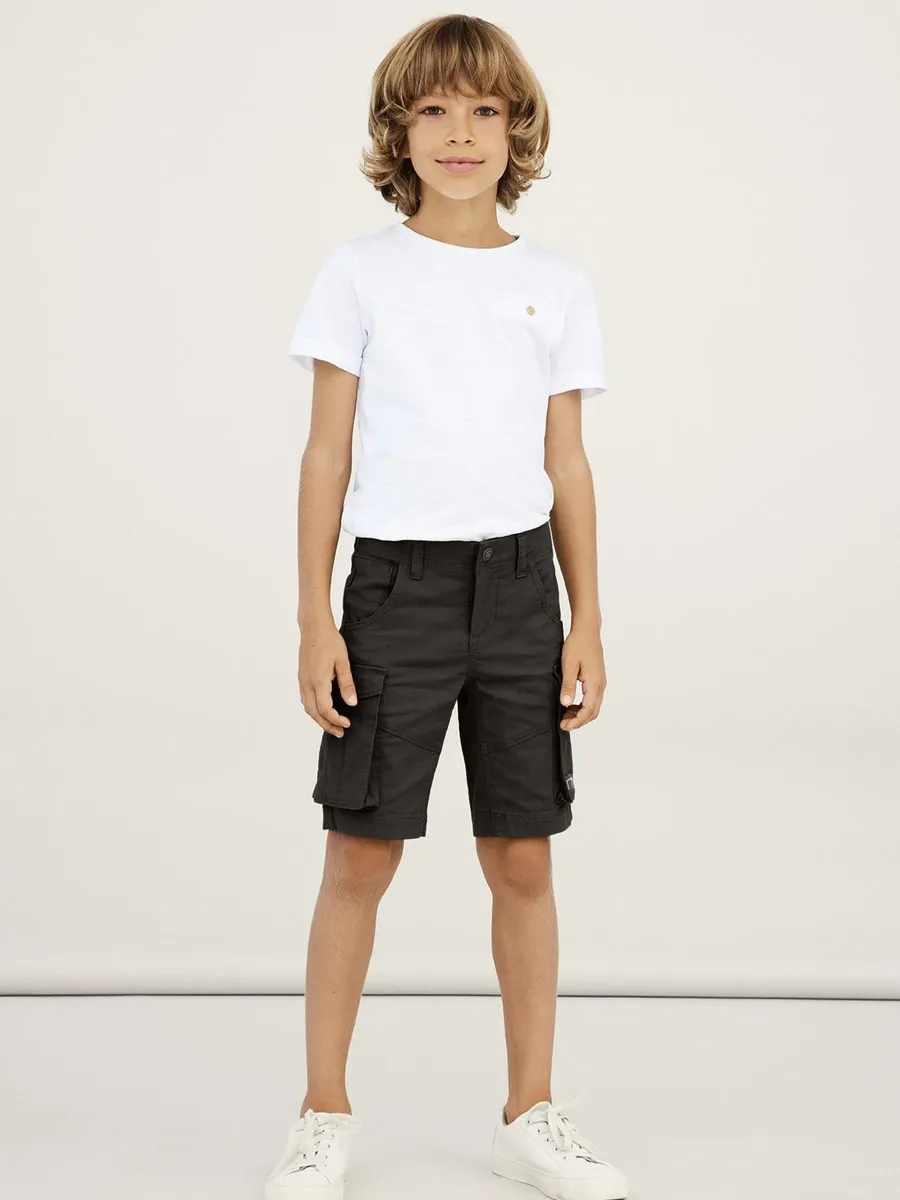 

Name It Cargo Бермуды "NKMRYAN REG TWI L SHORTS 6776-BA NOOS", черный
