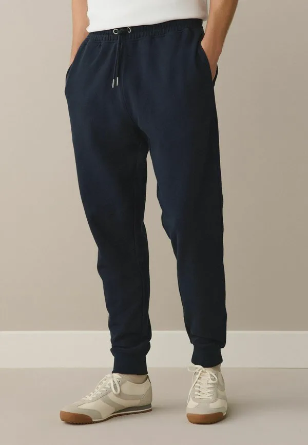 Легкие спортивные брюки-джоггеры стандартного кроя Next, Navy Blue — фото 3