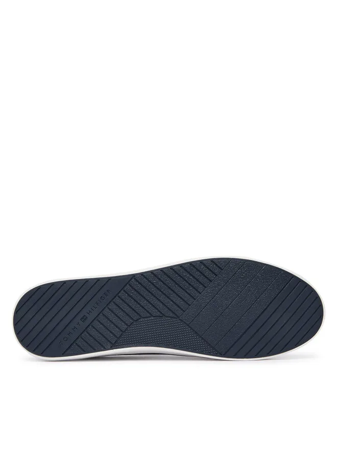 Tommy Hilfiger Тканевые кроссовки Th Hi Vulc Core Low Chambray FM0FM05818 синие — фото 4