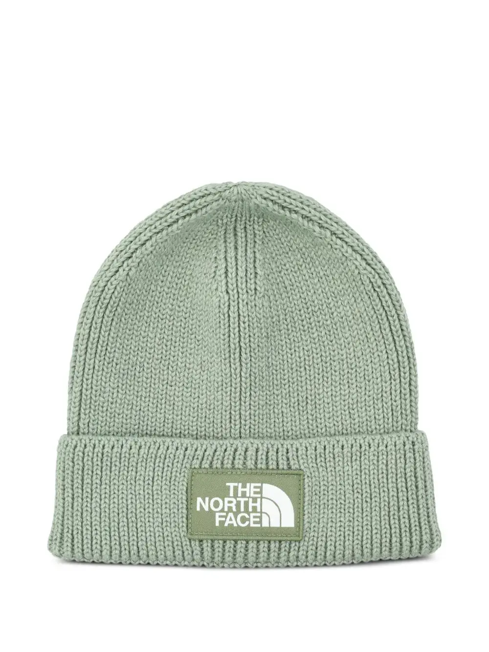 

Шапка бини с нашивкой-логотипом The North Face, зеленый