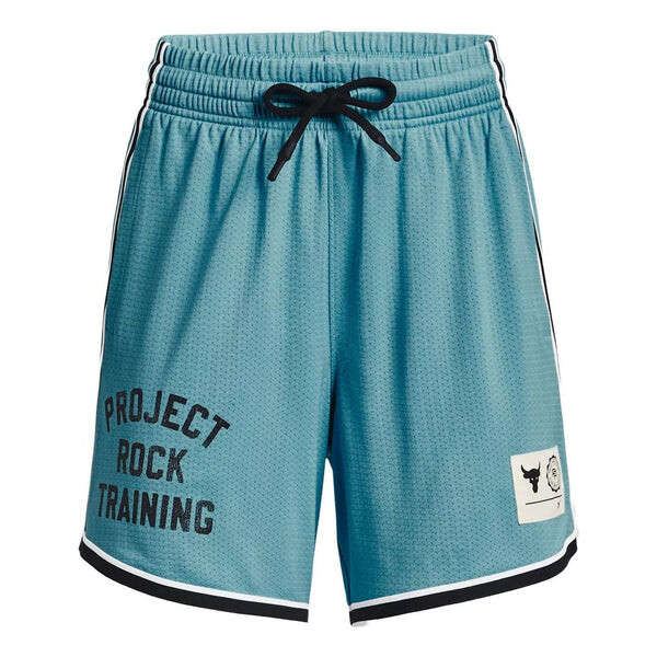 

Шорты project rock penny mesh shorts 'glacier blue' Under Armour, голубой