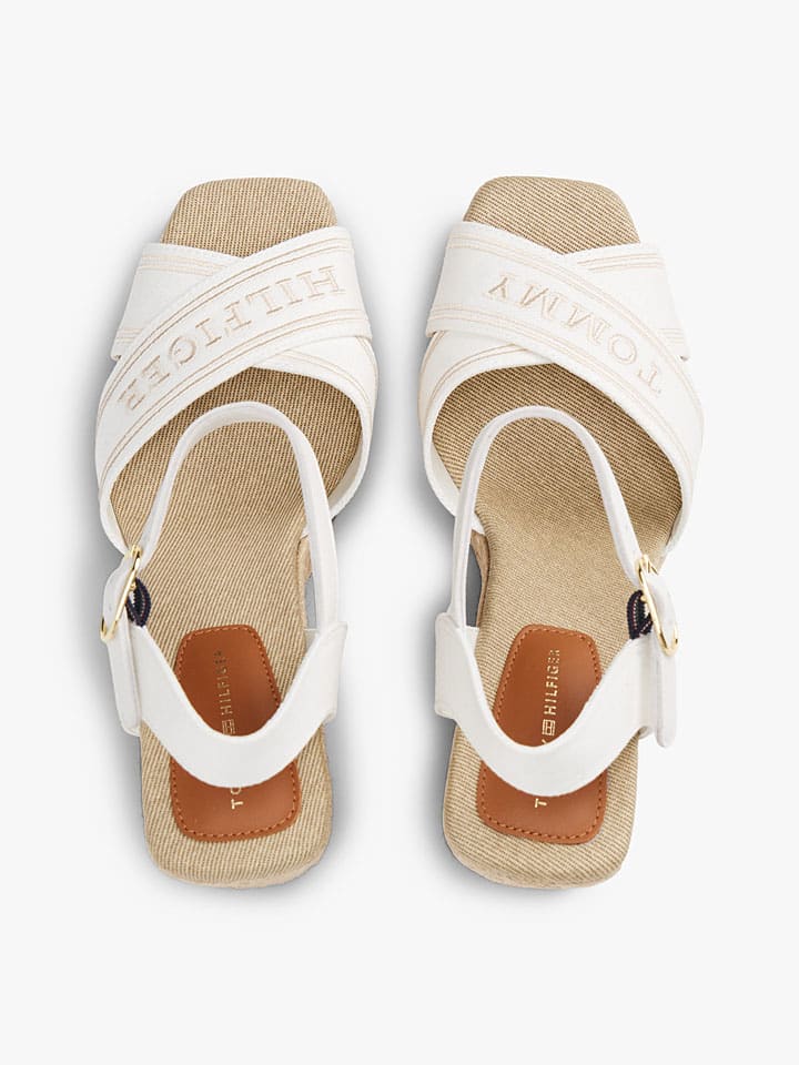 Сандалии на плоской подошве Tommy Hilfiger Shoes, белый — фото 3